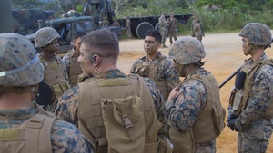 *B-Roll* Communication Marines conduct field training exercise