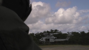 *B-Roll* Marines conduct rapid deployment operation