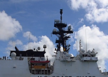 Coast Guard Cutter Stratton arrives to Guam on fisheries patrol