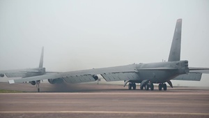 B-52s support Bomber Task Force Europe 20-1 mission to Baltic Sea