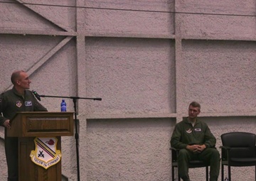 356th FS Assumption of Command: Lt. Col. James Christensen