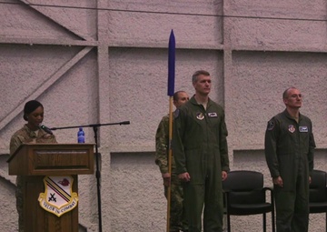 356th FS Assumption of Command: Broll
