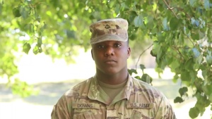 Pfc. Deontae Downs