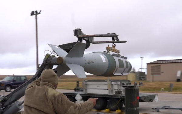 B-1b GT Weapons Loading B-Roll