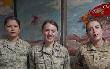 New Orleans Saints Shoutout – Maj. Meghan Jarman, Capt. Lisa Hayes, and 1st Lt. Laurel Krueger