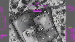 Upon exfiltration of the target compound, U.S. forces employ precision munitions from a U.S. Remotely Piloted Aircraft to destroy the compound and its contents.