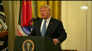 President Trump Awards Medal of Honor at White House Event