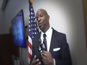 Terry Crews Speaks to Los Angeles AFB (Sexual Assault Prevention and Response (SAPR) Awareness)