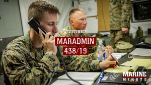 Marine Minute: MARADMIN 428/19