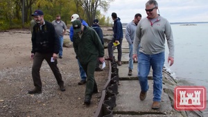 USACE and DCNR conduct bi-annual beach walk at Presque Isle