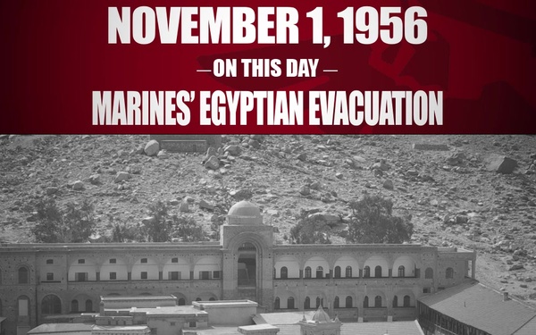 On This Day: Marines' Egyptian Evacuation
