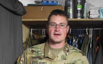 Sgt. Austin Eveland Shout-out to Seahawks