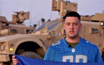 Detroit Lions - Sgt. Raleigh P. Szelag