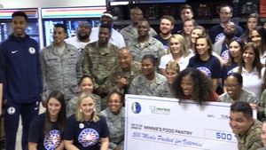 136 AW Members Team Up with Dallas Mavericks for Hoops for Troops