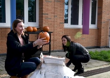 SHAPE American Elementary School Pumpkin Drop