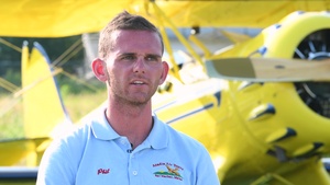 And I Serve: Biplane pilot (no lower thirds)