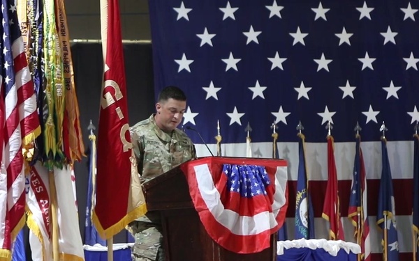 The 1st Battalion 114th Infantry Regiment Non-Commissioned Officer Induction Ceremony on Camp As Sayliyah, Qatar Part 1