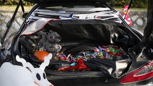 SMSgt Blair at Trunk or Treat
