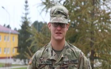 Spc. Aaron Wolski