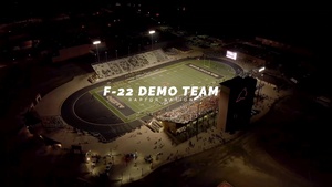 Friday Night Lights: F-22 Demo Team