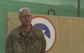 Sgt. Maj. James Calkins Des Moines, Iowa Shout Out