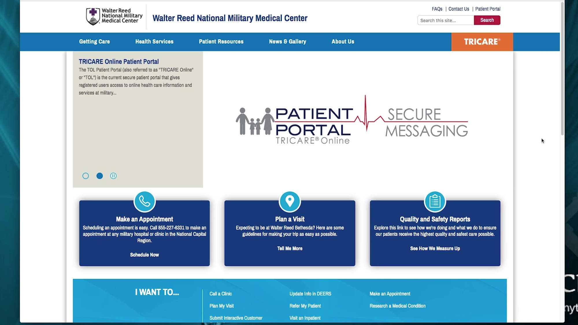 Walter Reed National Military Medical Center, located in Bethesda, Md., encourages patients and guests of the facility to submit feedback about their visit using the Interactive Customer Evaluation portal, or ICE. (U.S. Navy video by Thomas Ferguson)<br /><br />CLEARED FOR PUBLIC RELEASE<br />TITLE: Interactive Customer Evaluation (ICE)<br />YEAR: 2019<br />PAN: N1526-19-0004<br />AUDIENCE: Patients and guests of Walter Reed National Military Medical Center.<br />PURPOSE: To inform patients how to access and use the customer comments and complaints system.<br />RUNTIME: 01:55