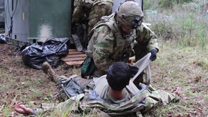 2CR Soldiers train in the field during Dragoon Ready 20
