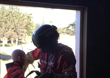 Coast Guard conducts urban rescue training at Camp Rilea