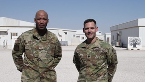 San Francisco 49ers - Lt Col William Scott and SMSgt Kamau Joseph