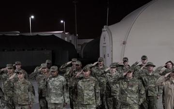 Los Angeles Chargers shout out by deployed military