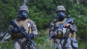 Marines engage in field training exercise