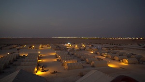 Bird's eye view of Prince Sultan Air Base