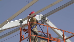 AAFES tent construction