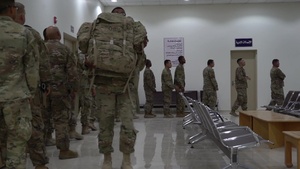 U.S. Soldiers arrive at Prince Sultan Air Base