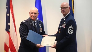 CMSgt Mark Dyer Retirement Ceremony