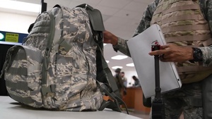 PDF line and MOPP Gear Issue B-roll