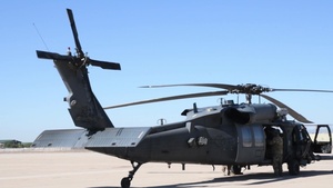 B-roll of HH-60s Landing