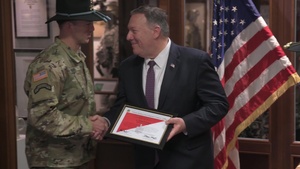 Secretary Of State Mike Pompeo Visits Troops In Germany