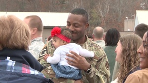 Connecticut Air National Guard Returns from Deployment (Without Titles)