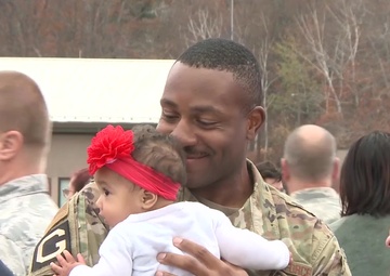 Connecticut Air National Guard Returns from Deployment (Without Titles)