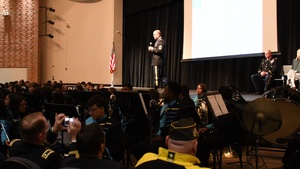 Master Sgt. Matthew O. Williams Speaks at Putnam City West High School, Oklahoma City, Oklahoma