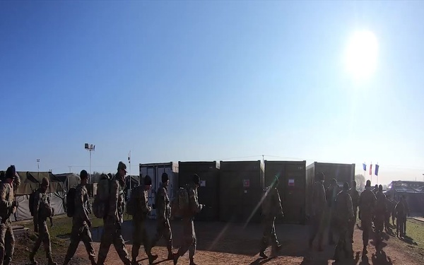 Slovak Shield 2019: 1-152nd CAV IN ARNG Live Exercise BROLL