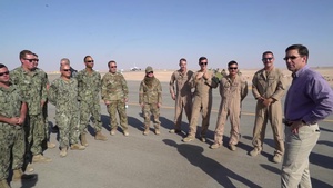 SECDEF Visits Prince Sultan Air Base, Kingdom of Saudi Arabia