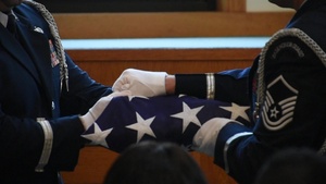 Base Honor Guard Military Funeral Honors (B-Roll)