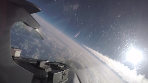 Through the contrails