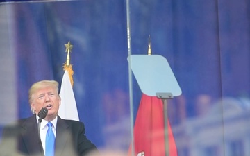 President Trump Speaks at Veterans Day ceremony