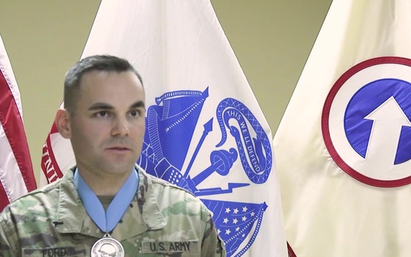 Sgt. 1st Class Robert B. Ford SAMC induction ceremony
