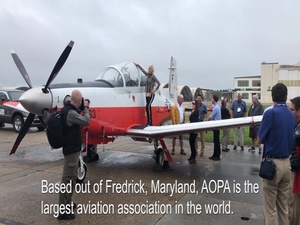 Aircraft Owners and Pilots Association (AOPA) visits NAS Pensacola