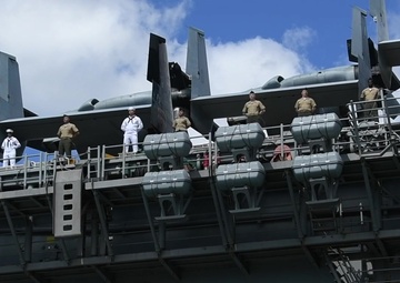 USS Boxer Arrives In Pearl Harbor