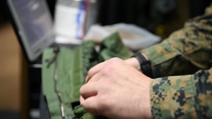VMFA(AW) 224 Flight equipment technicians maintain gear
